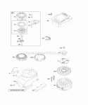 Part Location Diagram of 791454 Briggs and Stratton Guard-Rewind